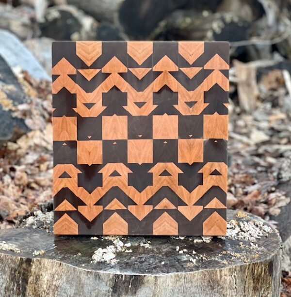 Black Walnut and Cherry Cutting Board